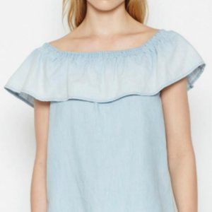 NWT Joie "Vilma" Chambray shirt - size S